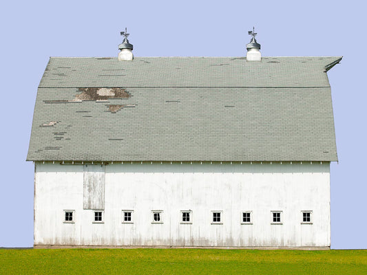 Madison County Barn with Lilac Sky