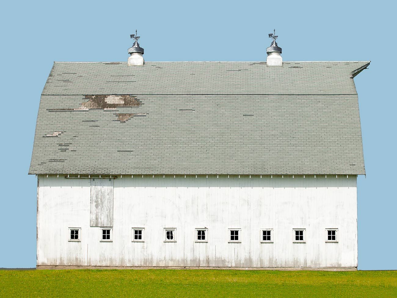 Madison County Barn Sky Blue