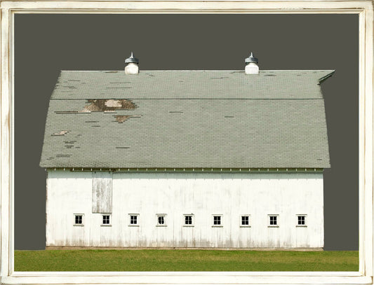 Madison County Barn on Graphite Gray